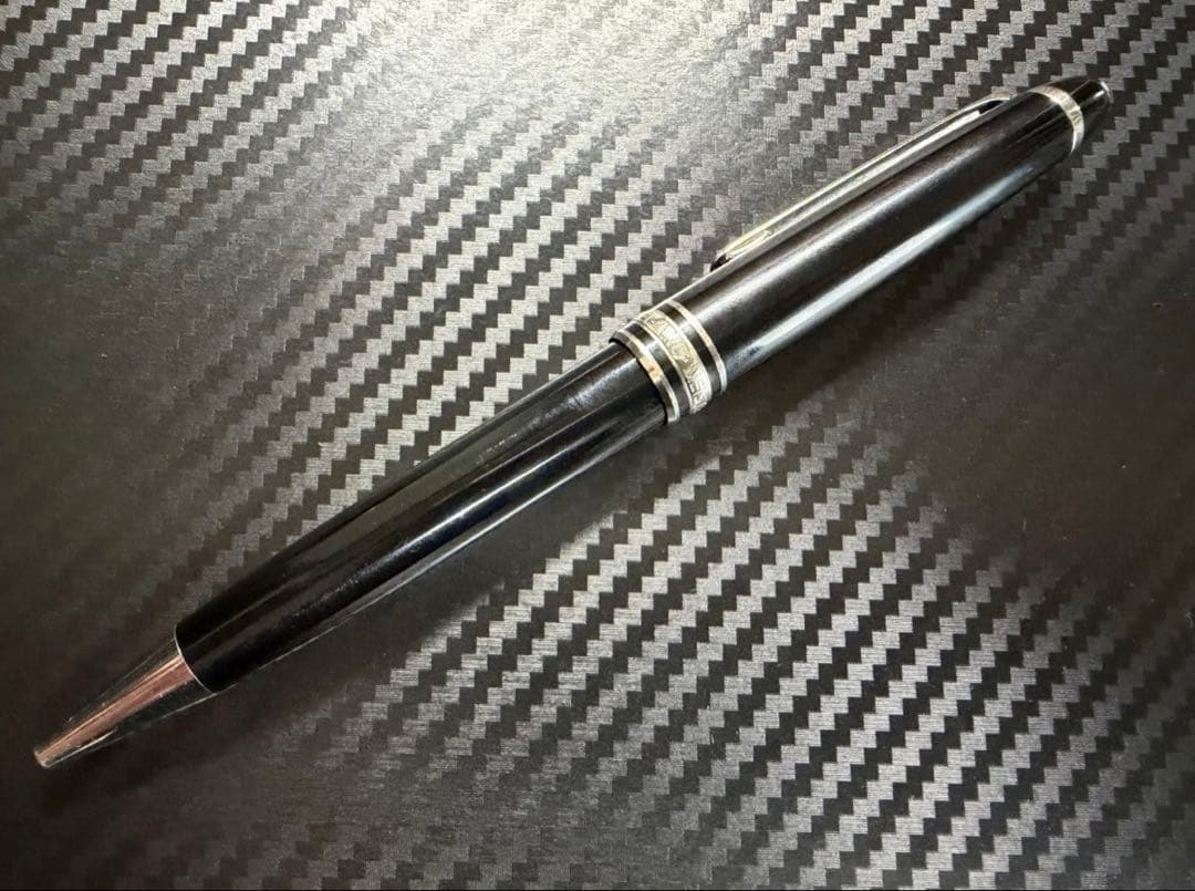 極美品 モンブラン マイスターシュテュック P164 ボールペン プラチナライン
