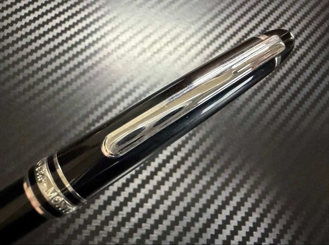 極美品 モンブラン マイスターシュテュック P164 ボールペン プラチナライン