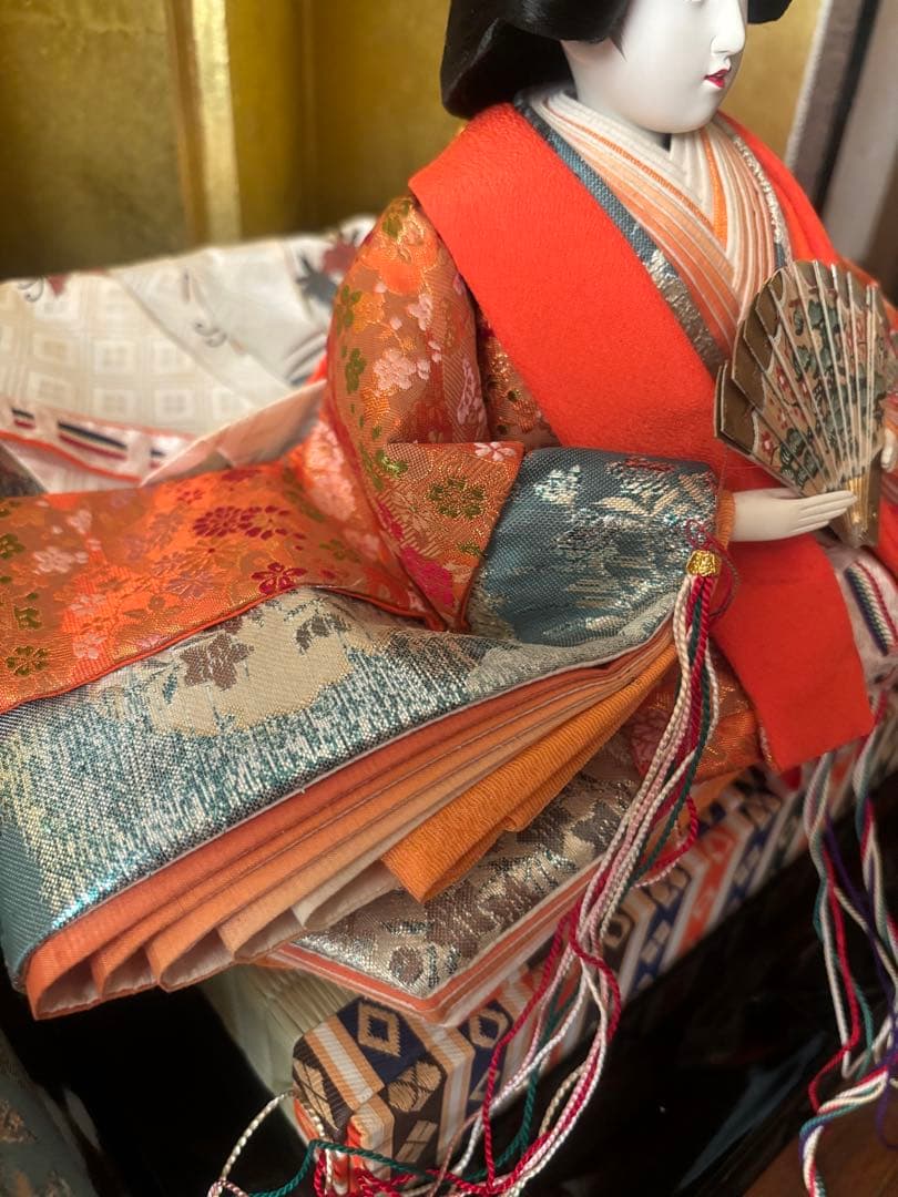 高級雛人形　御内裏様　お雛様　台座　屏風　7段飾り　増村　親王飾りセット