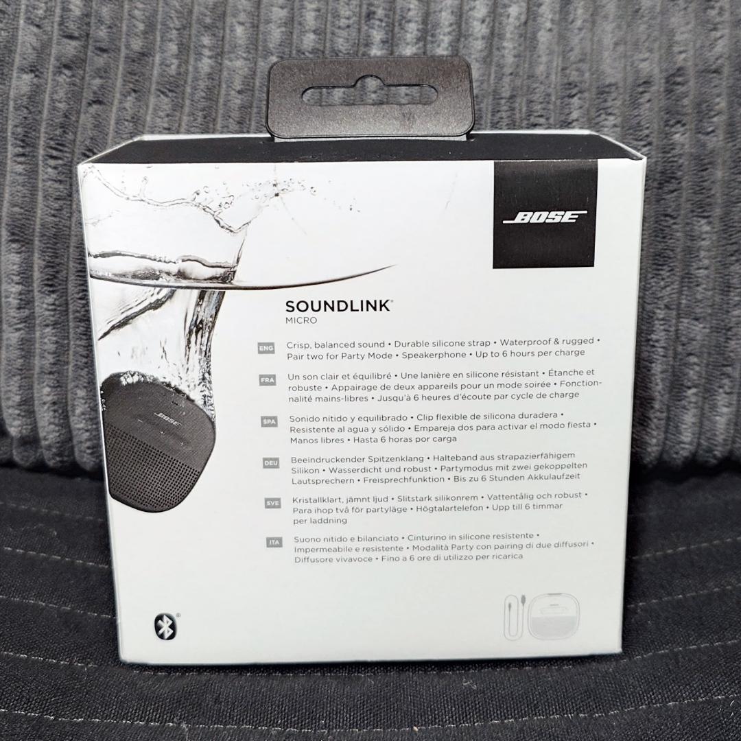 Bose SoundLink Micro Bluetooth Speaker 黒