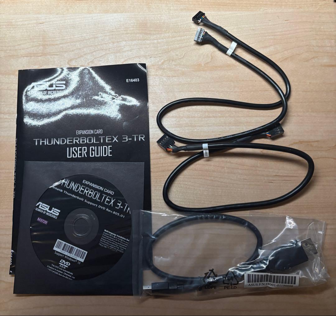 拡張カード ASUS ThunderboltEX 3-TR