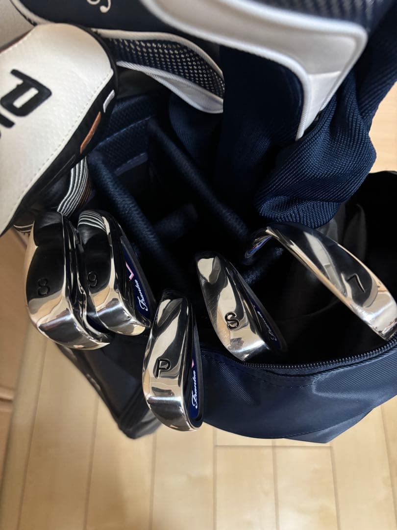 レディース フランティアクラブセット +パター【ほぼ未使用品】