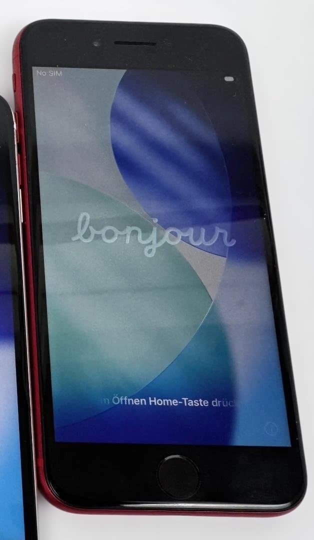 ★iPhoneSE2 64GB★赤★バッテリ交換済み★