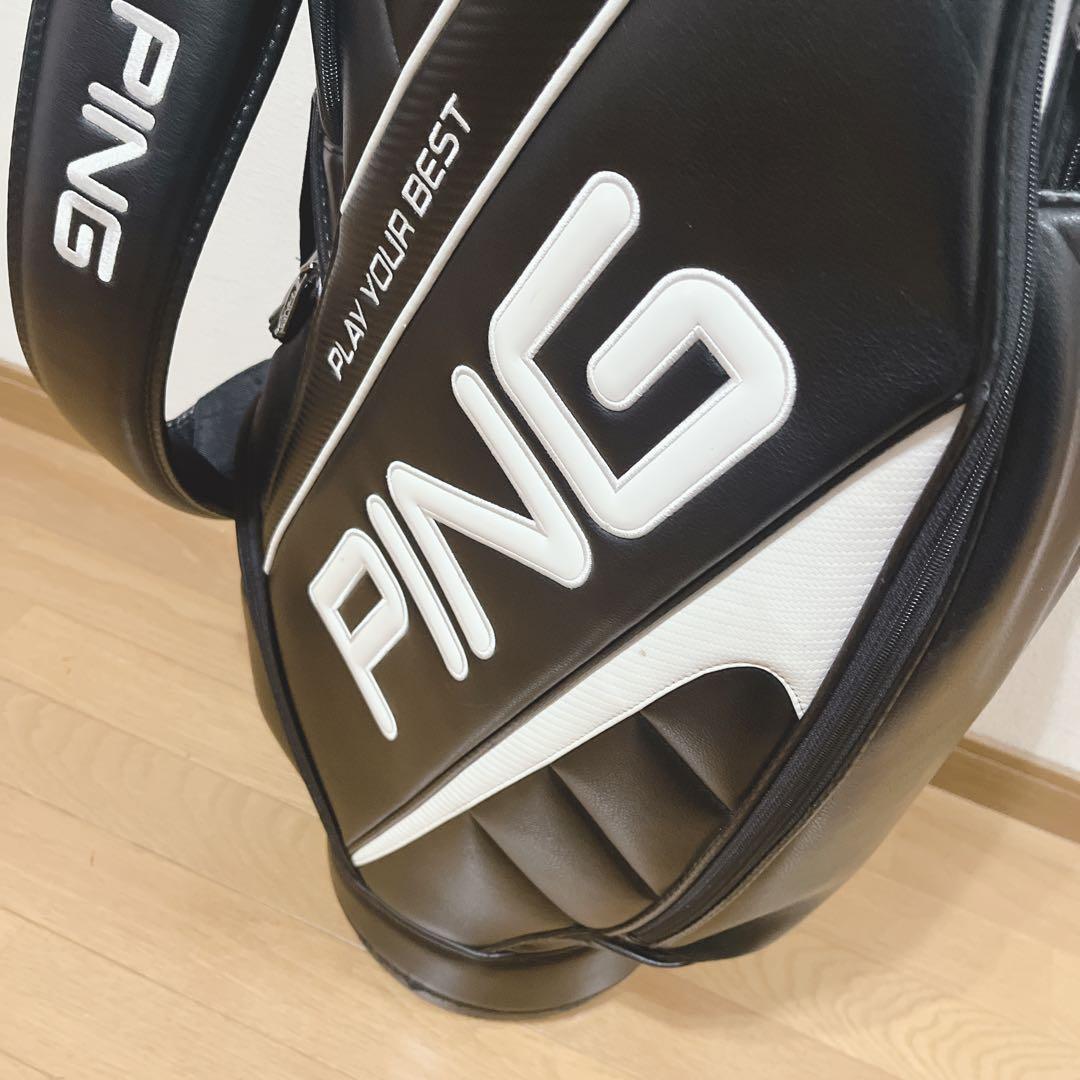 K267 PING ピン キャディバッグ ブラック フード無し