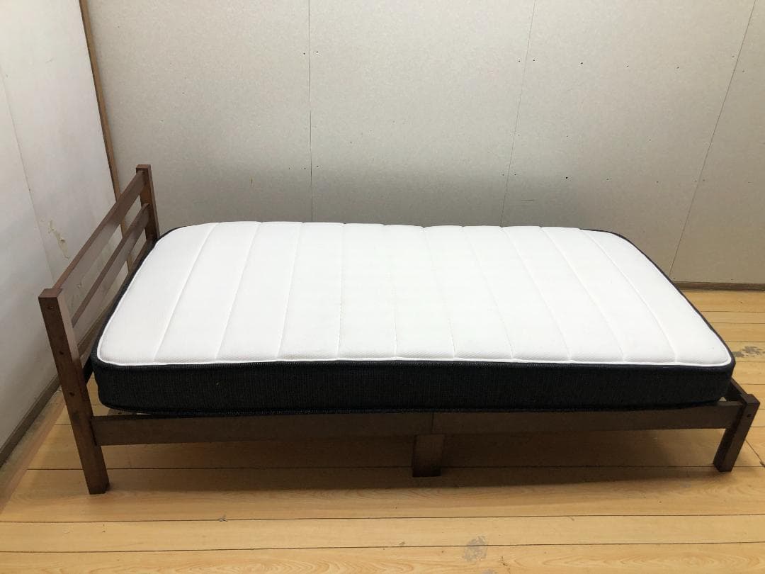 ニトリ　ベッドフレーム シングル 木製　マットレス（Nスリープ）270708-
