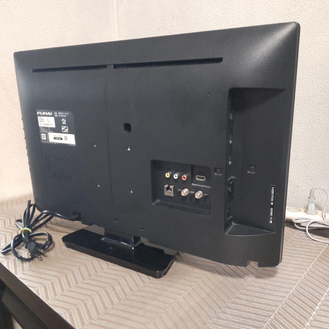 FUNAI液晶テレビ 2018年製造 24型 4,8k BS,CSケーブル
