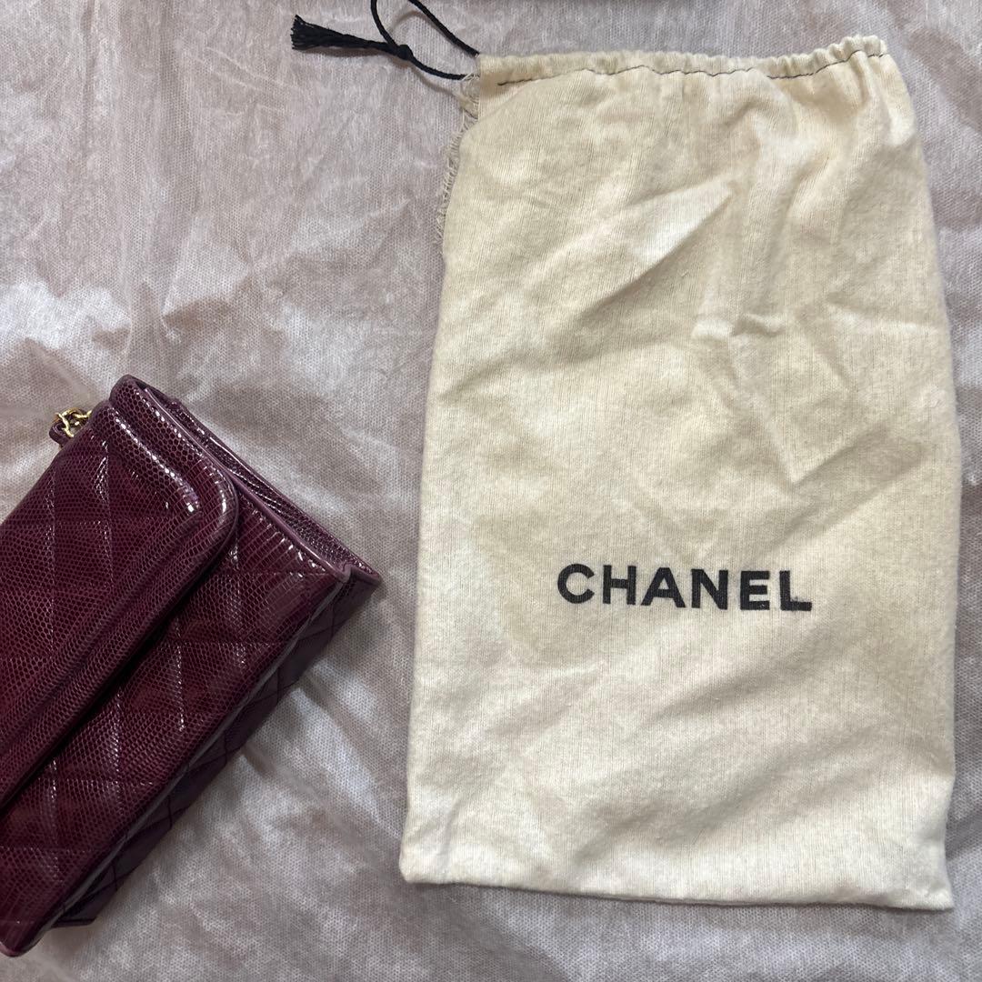 シャネル　ビンテージ　ヴィンテージ　バッグ　マトラッセ　ロゴ　レア