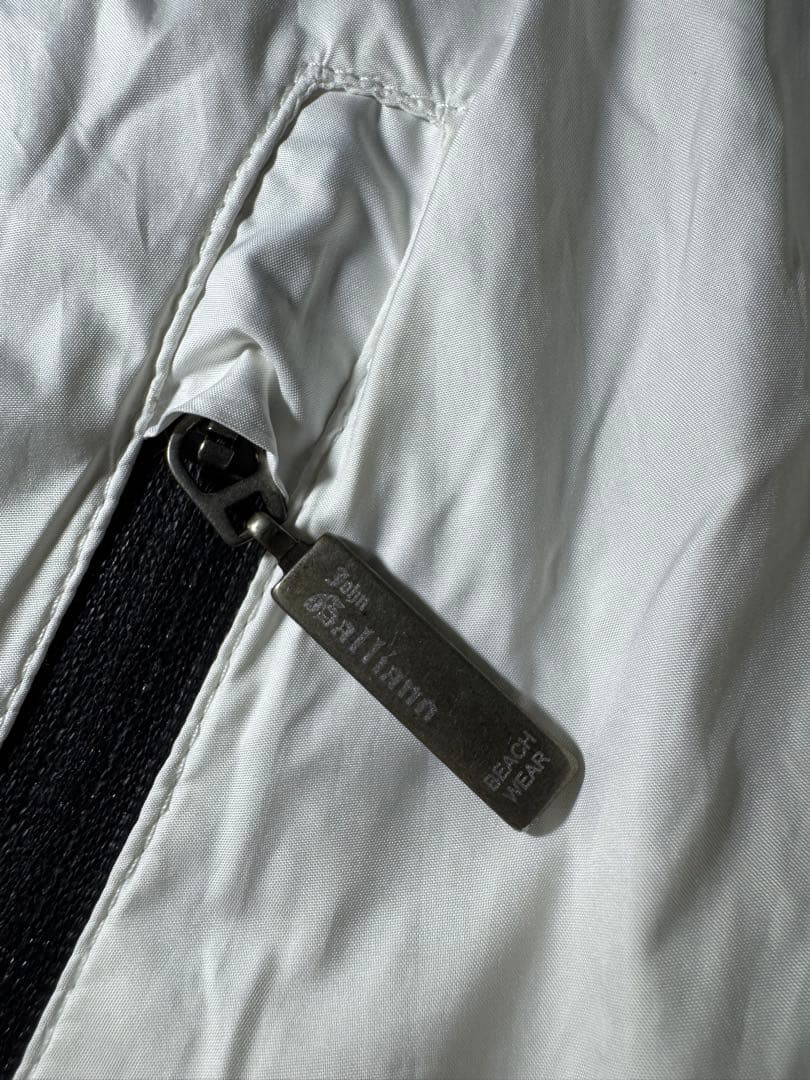 John Galliano パーカー beach wear バックプリント