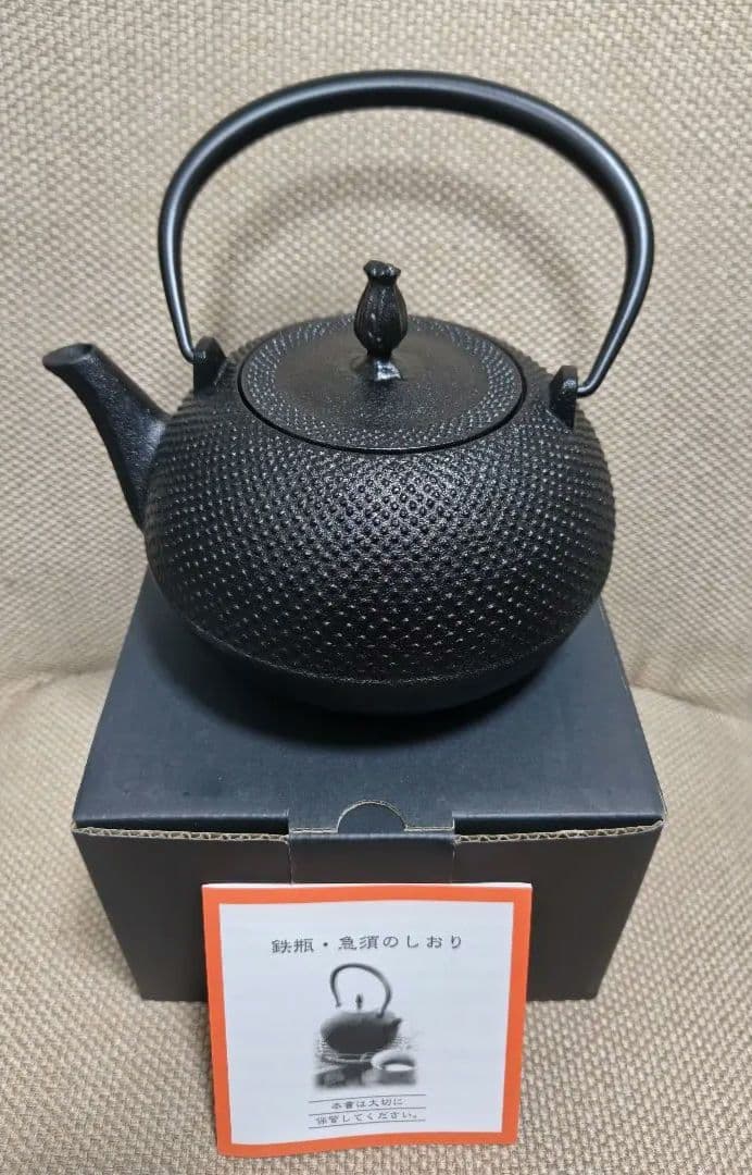 【新品未使用】1.4L 南部鉄瓶　日本製　池永鉄工　希　南部池永