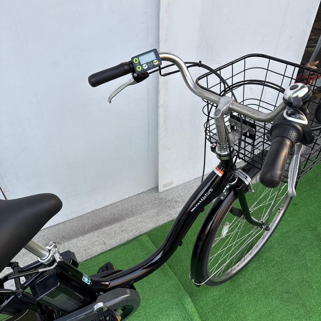 YAMAHAヤマハ電動アシスト自転車26インチ バッテリー12.3Ah ブラック