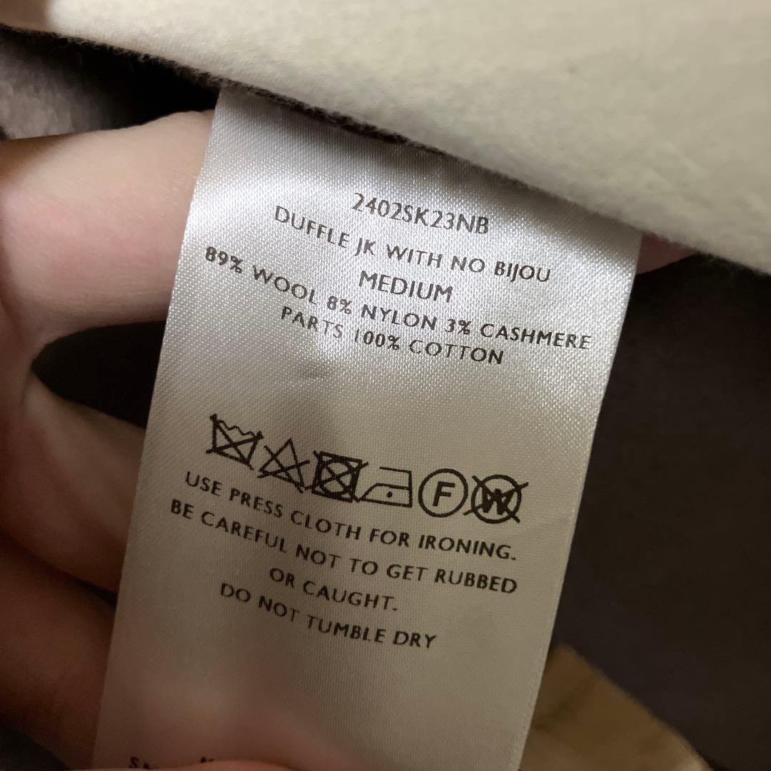 ジャケット・アウター ShinyaKozuka DUFFLE JK WITH NO BIJOU M