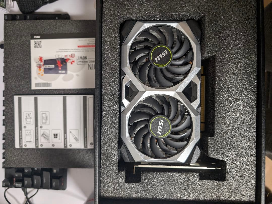 グラフィックボード・グラボ・ビデオカード MSI GTX 1660 Super Ventus XS OC