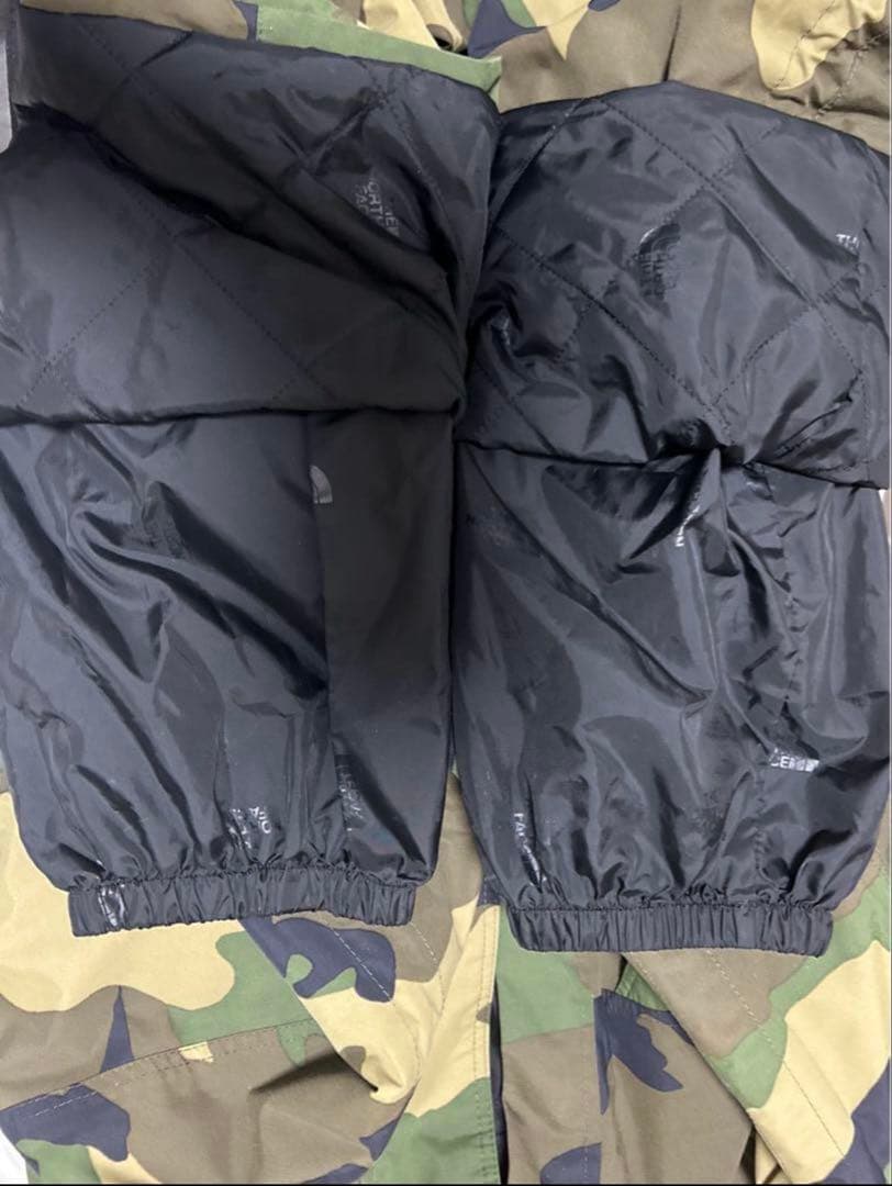 The North Face 迷彩 スノーボードウェア　120cm