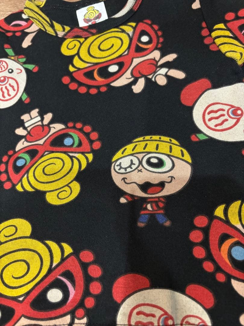 ヒスミニ サロペット tシャツ free 80cm