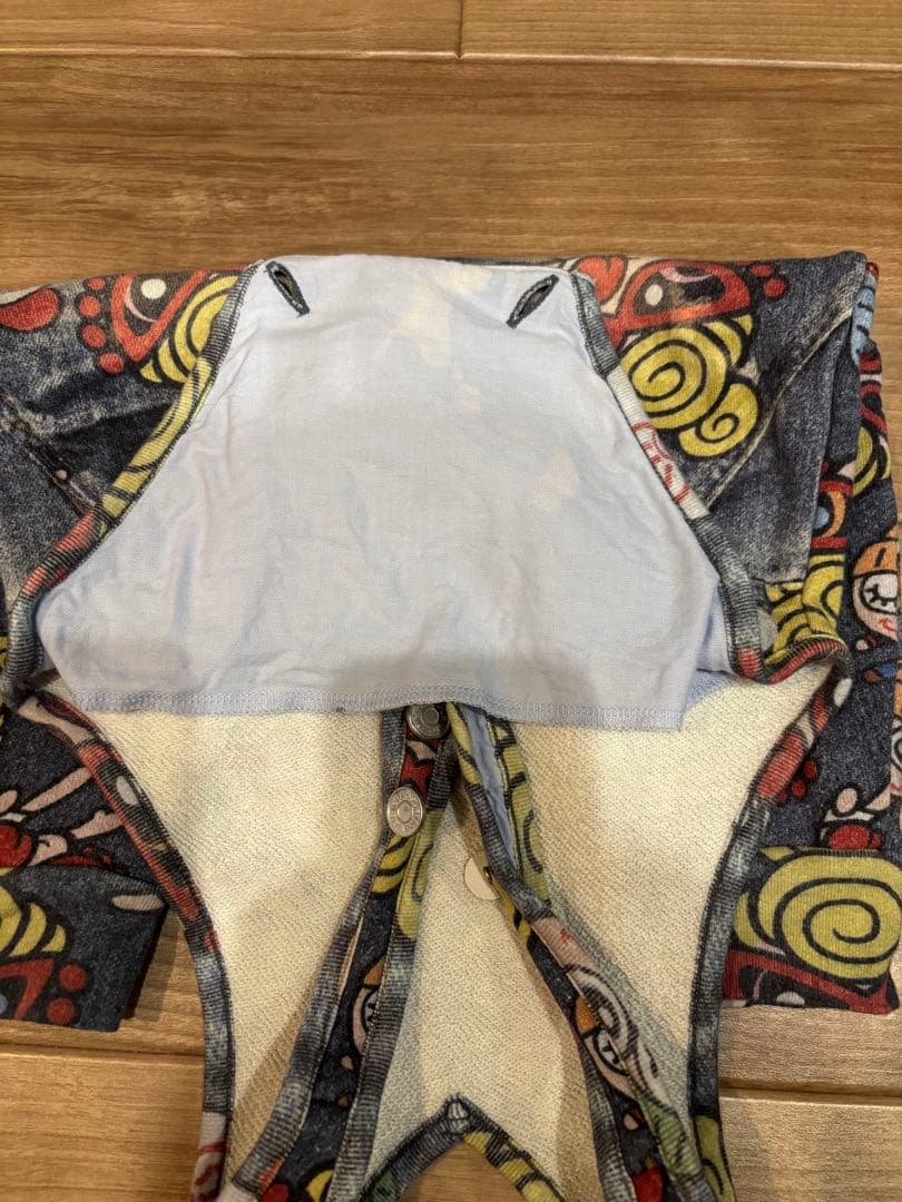 ヒスミニ サロペット tシャツ free 80cm