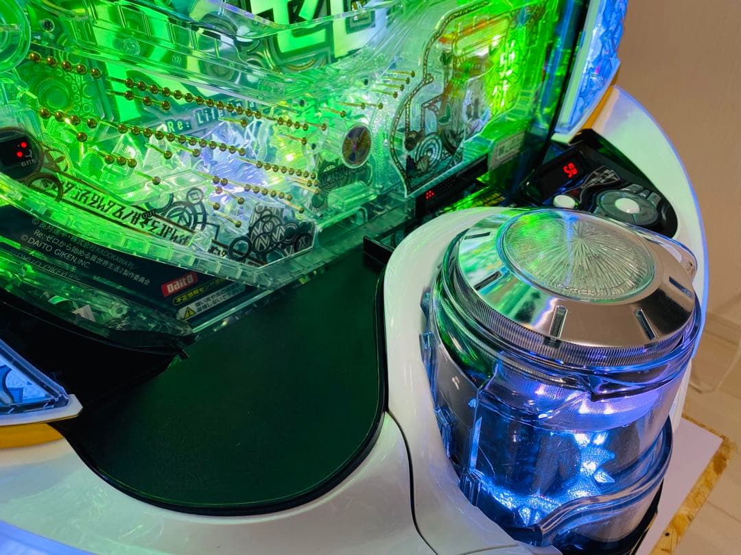 スマパチ実機　リゼロ2 簡易ユニット＆無段階ボリューム＆固定台付　たのメル便