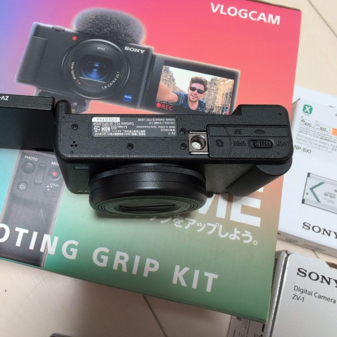 SONY VLOGCAM ZV-1G シューティンググリップキット おまけ有り