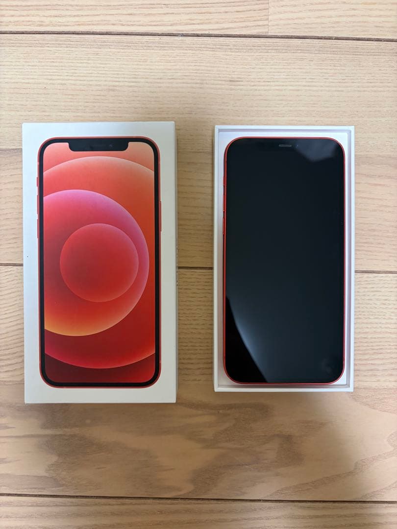 iPhone 12 64gb product red 充電ケーブル付き