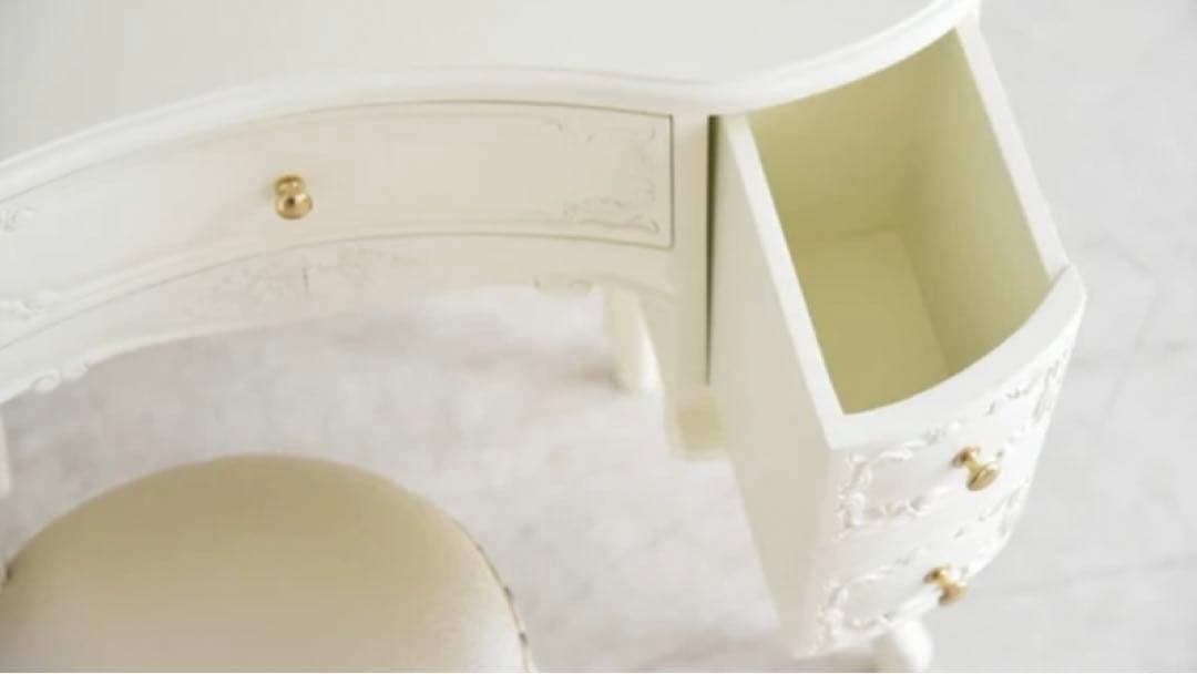 トリノ サヴォイア 三面鏡ドレッサー ♪  参考上代： ¥298,000