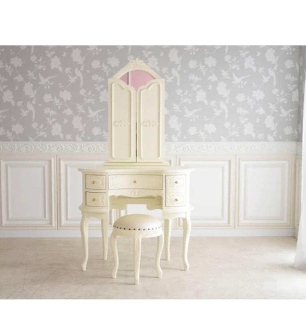 トリノ サヴォイア 三面鏡ドレッサー ♪  参考上代： ¥298,000