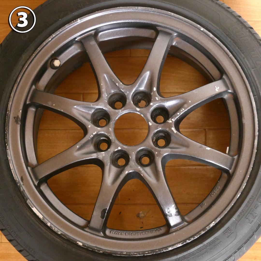 RAYS GR-N 14インチ 6.0JJ PCD100 +34 4本【中古】