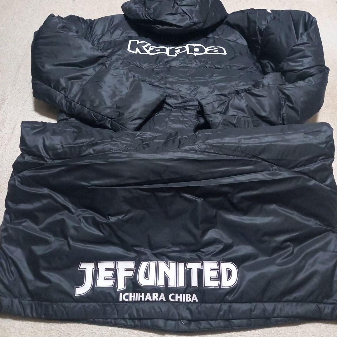 【XXIIIさん検討用】カッパ ジェフ市原・千葉レプリカロングダウンベンチコート