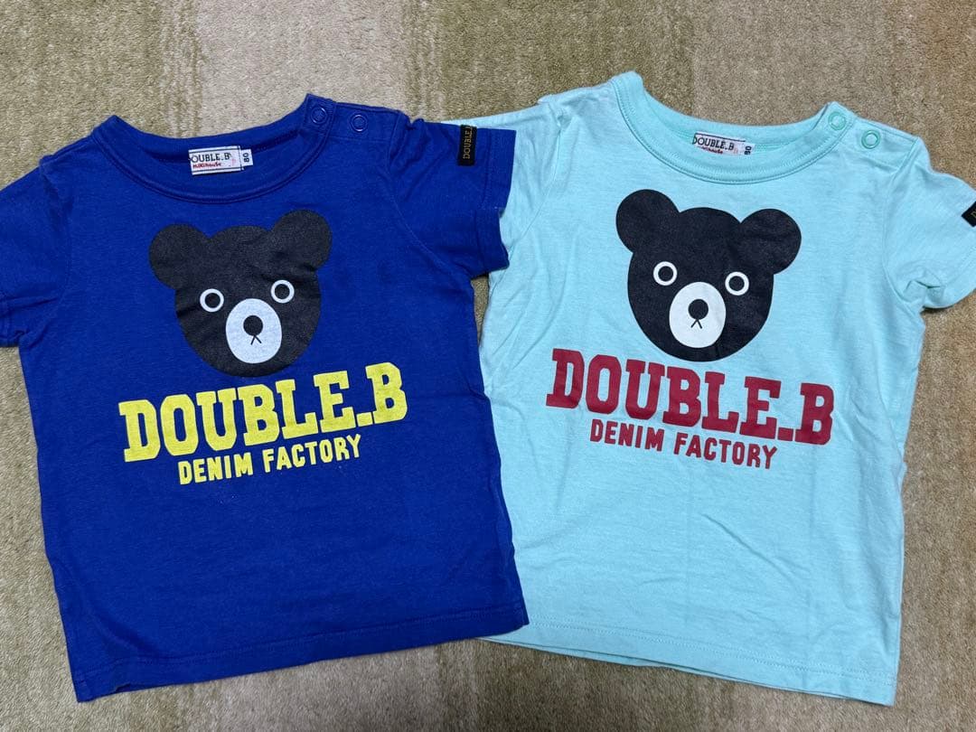 ミキハウス　Tシャツ　半ズボン　80cm 22点セット