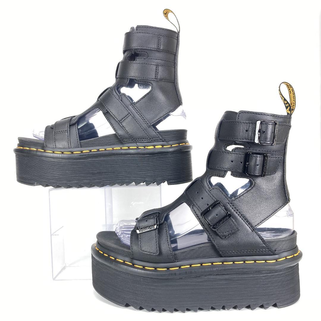 未使用　ドクターマーチン　GIAVANNA　超厚底グラディエーターベルトサンダル