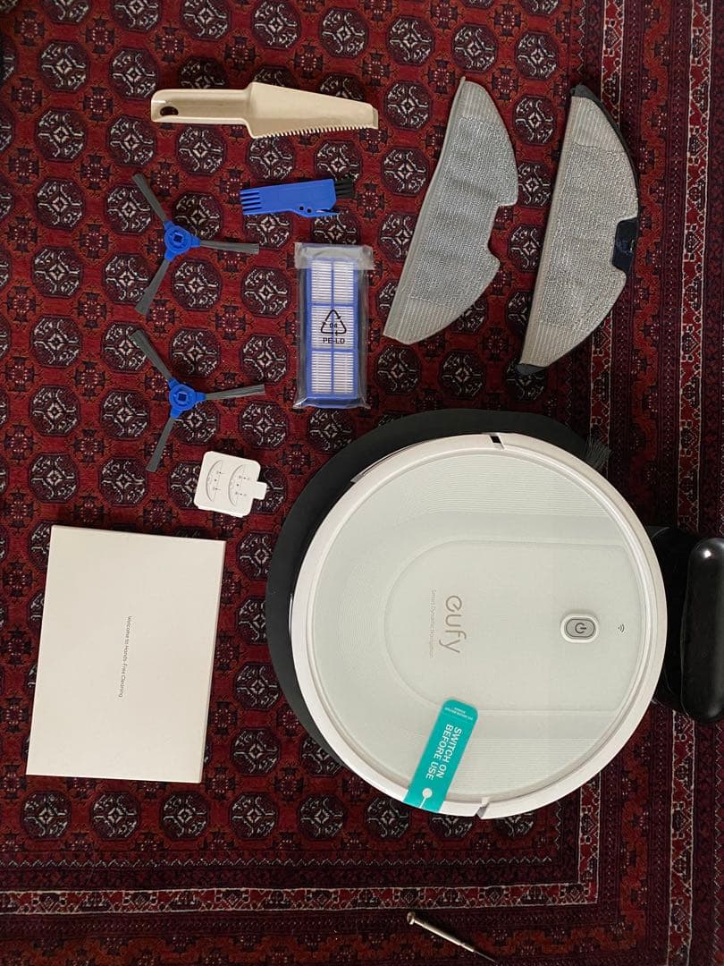 eufy ロボット掃除機本体 付属品あり