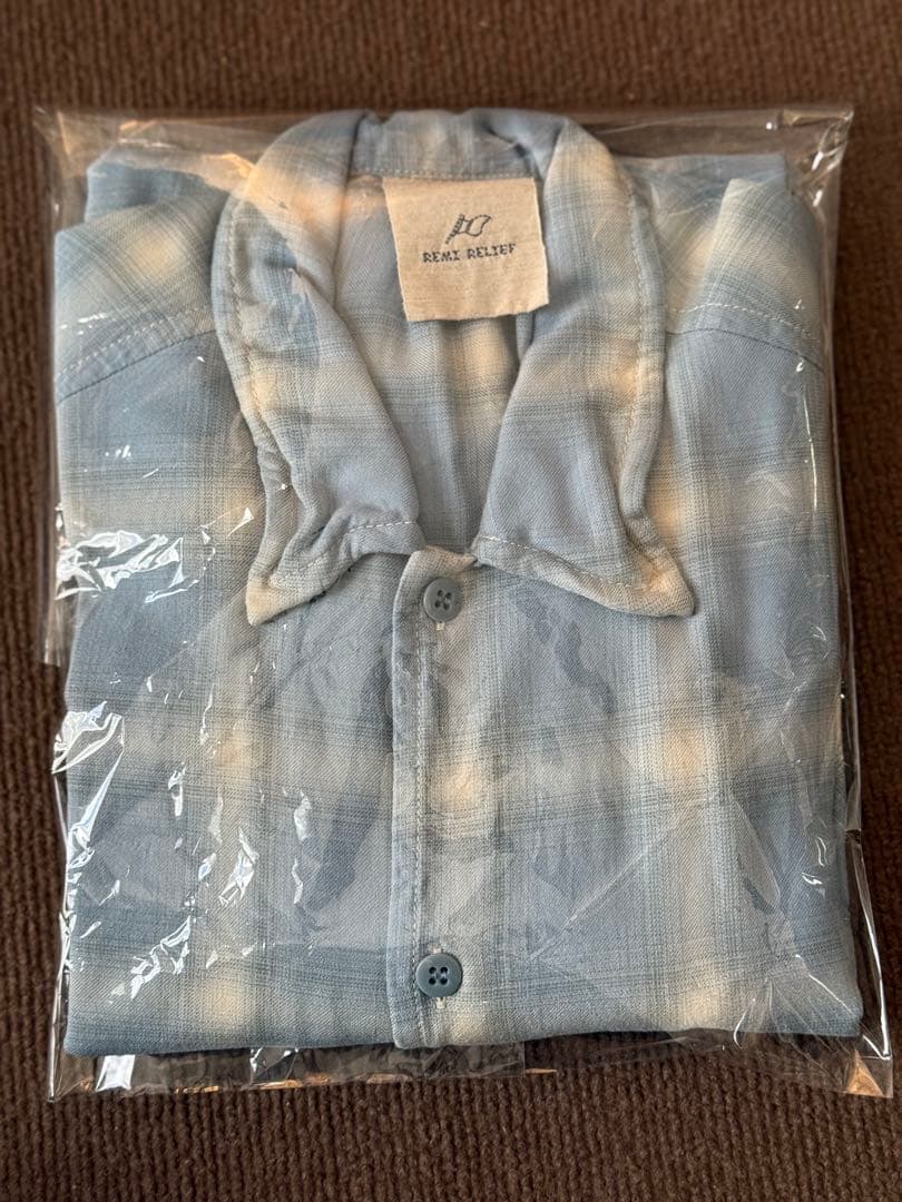 2025アパルトモン/ レミレリーフ チェック2WAYシャツ