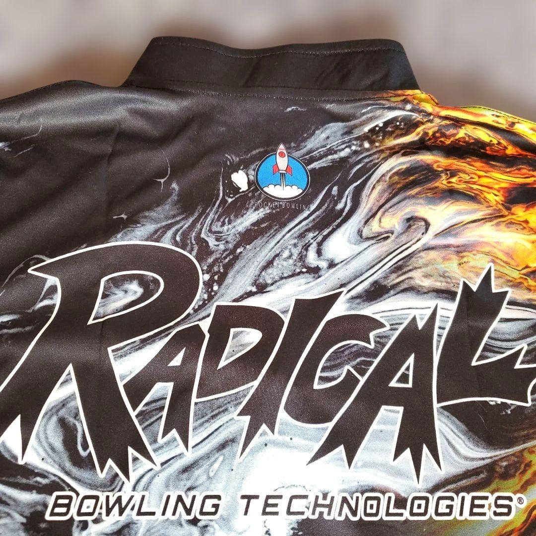 ✨新品✨ボウリングウェア　ラディカル　RADICAL　【M】ブラック　ゴールド