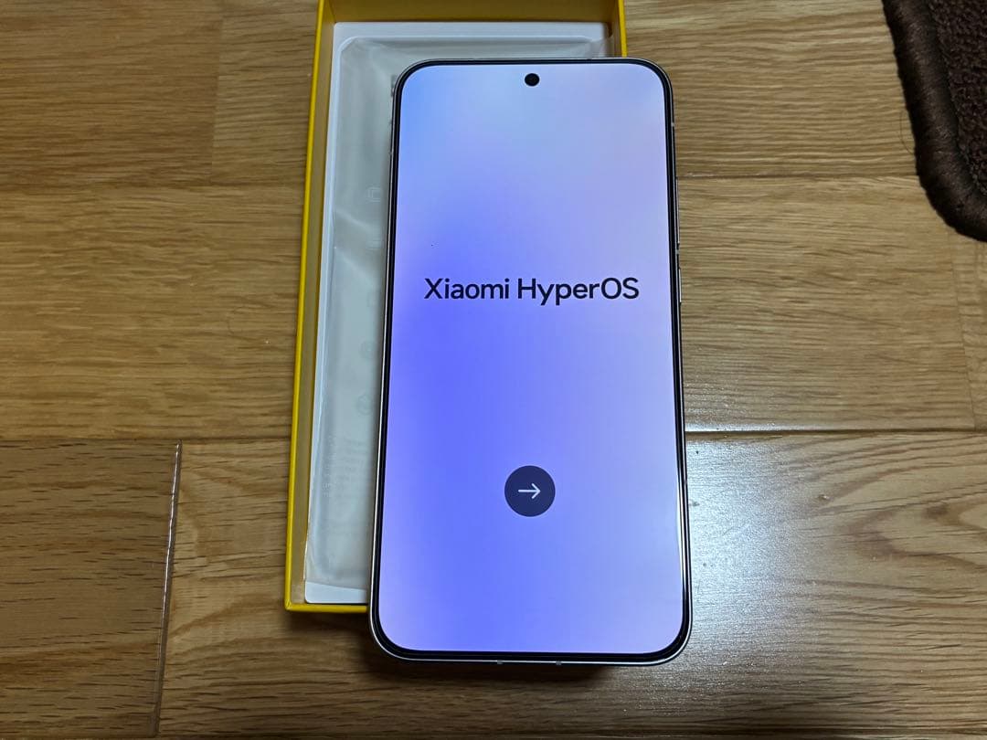 Xiaomi POCO F7 256GB シルバー ケース＆保護ガラス付き