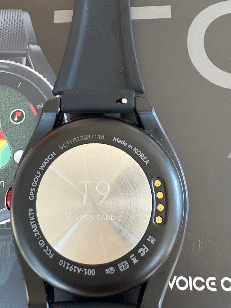 【送料無料】ボイスキャディ ゴルフナビ 時計 T9 VOICE CADDIE