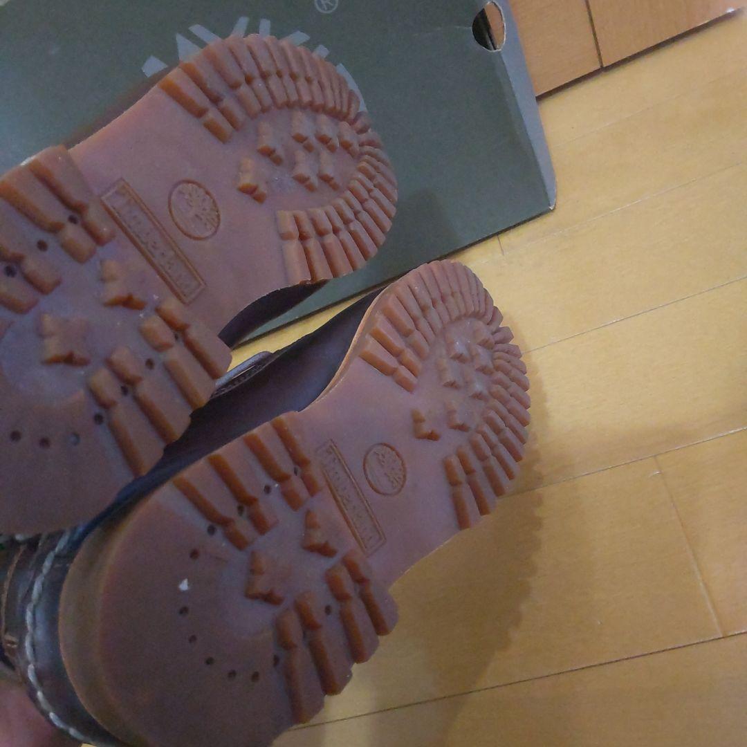 【ケア済】Timberland 3eye ブラウン