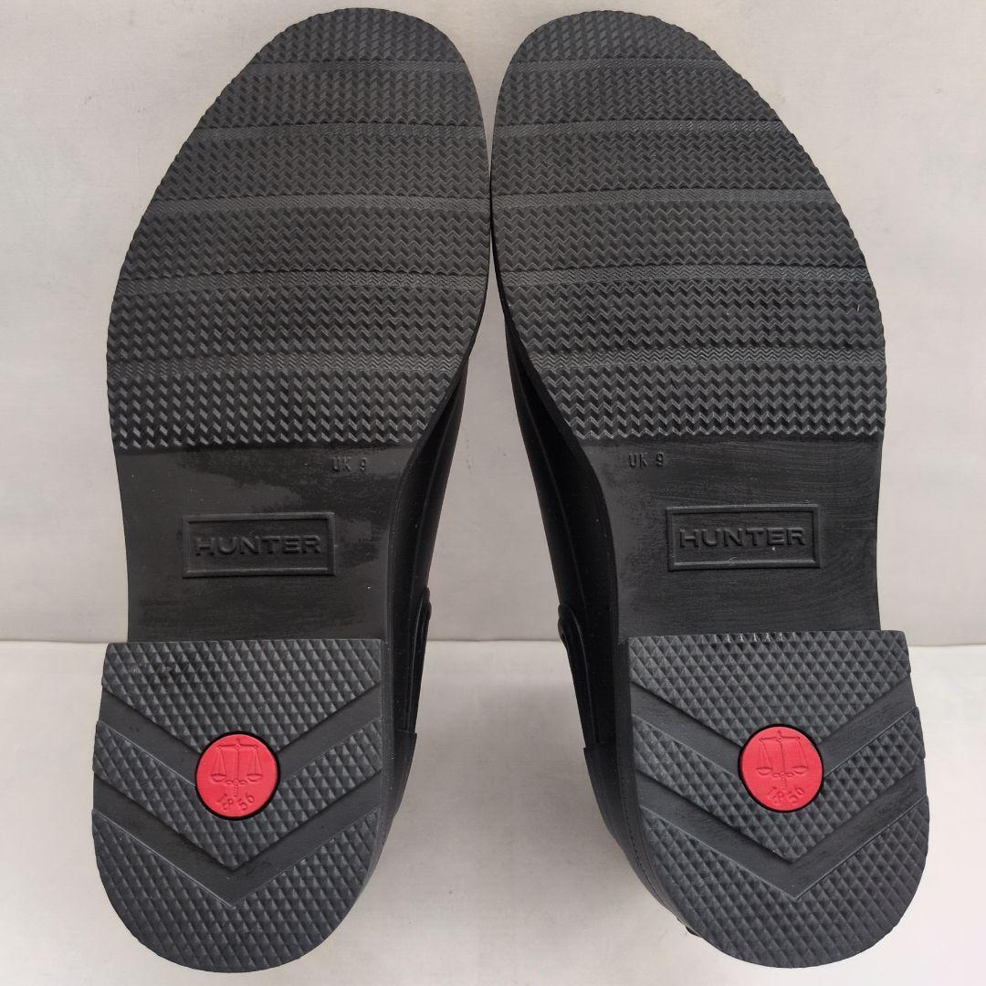 HUNTER ハンター メンズ チェルシー ラバー ブーツ 28.0 黒