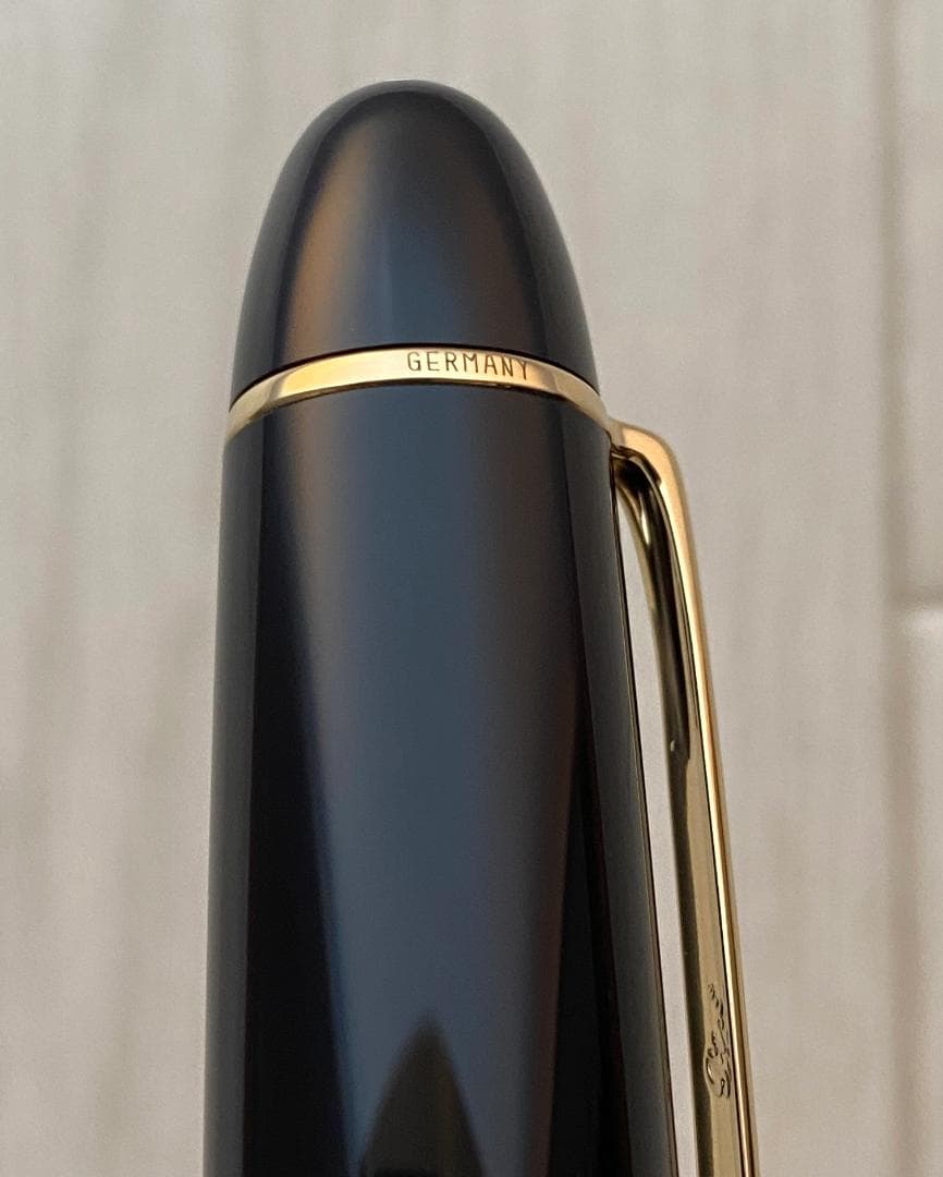 未使用に近い モンブラン 149 18K (BB) 極太字750 万年筆 インク