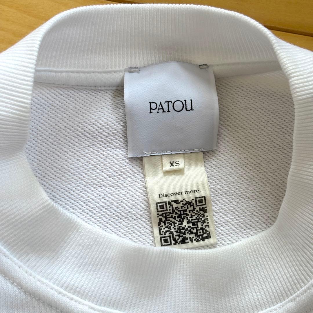 PATOU ショート丈トップス スウェット トレーナー ホワイト XS