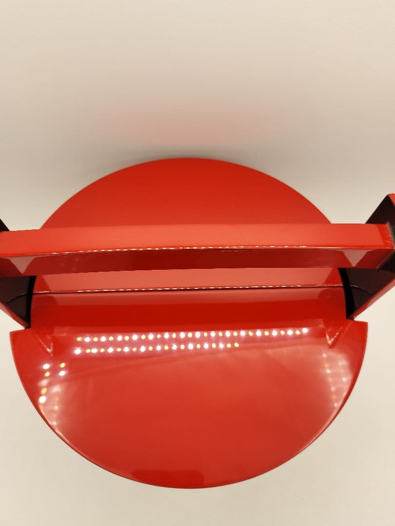 c603 手桶水指 朱銀 輪島静峰 木箱 茶道具 古物