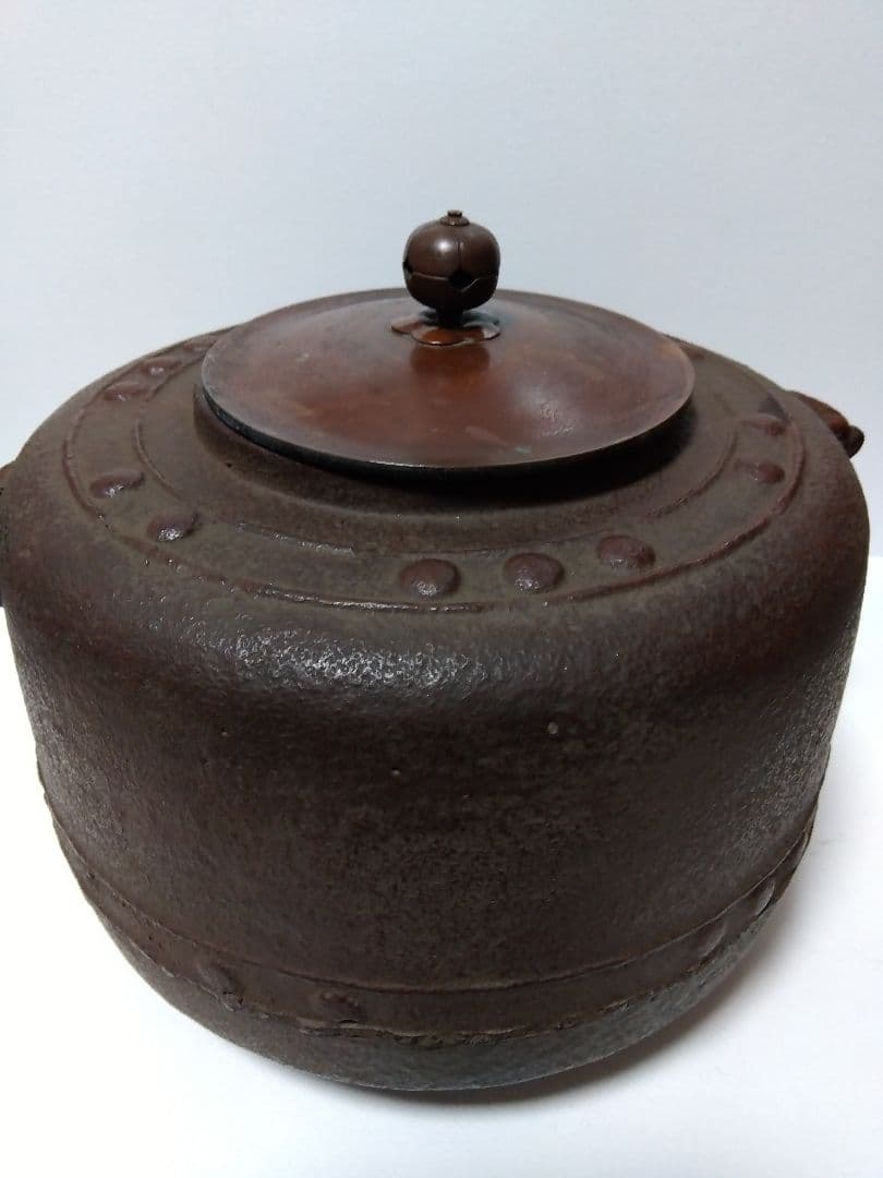 橋本辰敏造 茶道 茶釜 風炉釜