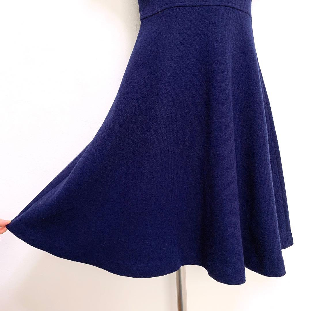 【美品✨】定価40,000円❤️ダイアグラム ✨サイズ36✨ウールワンピース