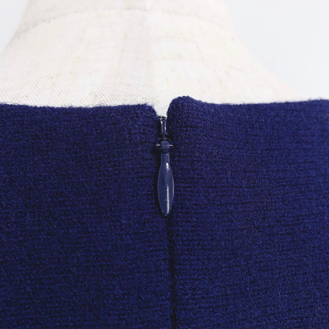 【美品✨】定価40,000円❤️ダイアグラム ✨サイズ36✨ウールワンピース