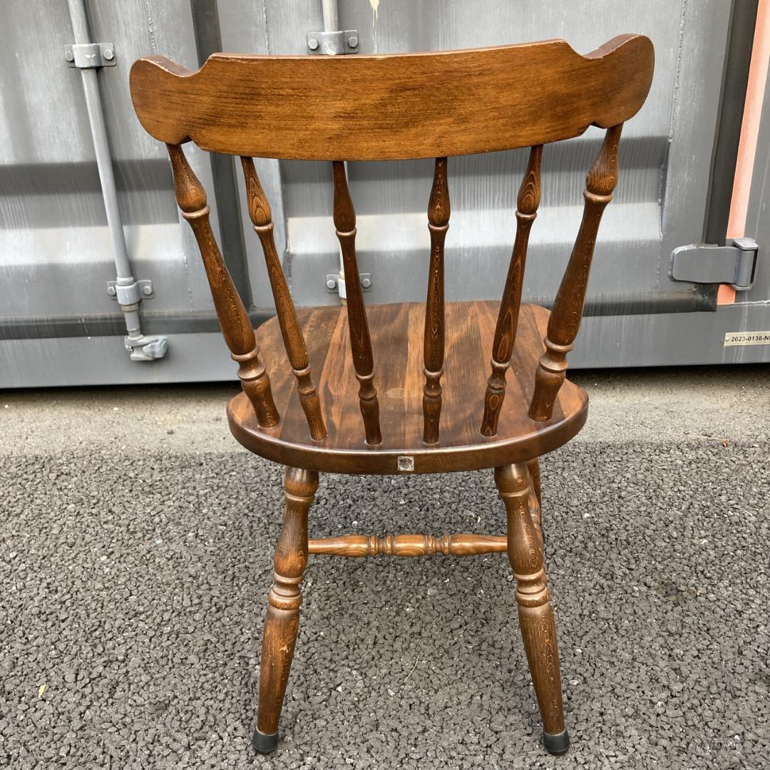 【お値下げOK】飛騨産業 キツツキ ウィンザーチェア 3脚セット ロゴ剥がれ