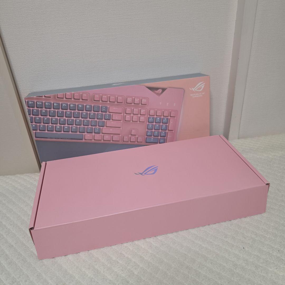 ROG Strix Flare PNK-LTD RGB キーボード