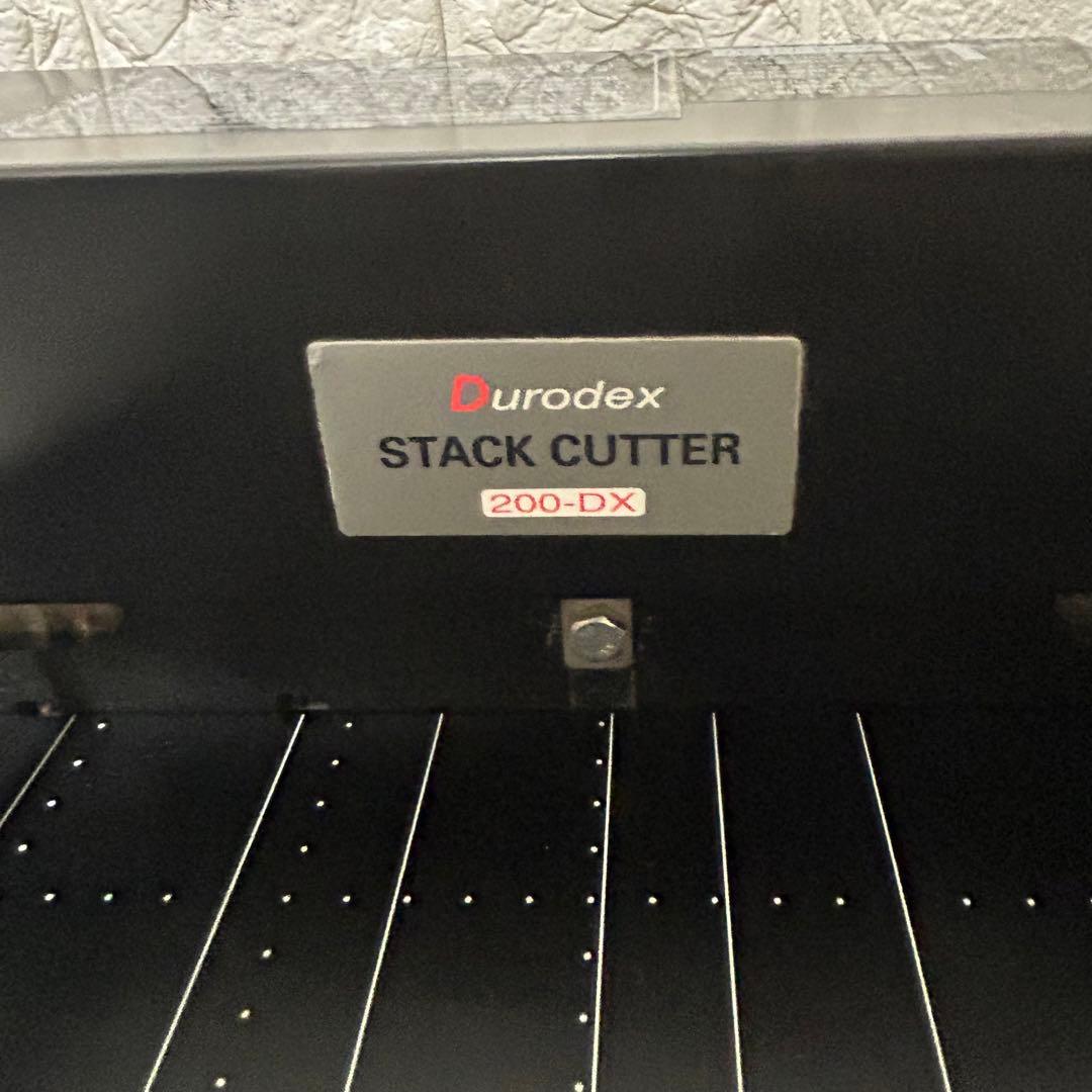 DURODEX 自炊裁断機 ブラック 200DX　コンパクト裁断機