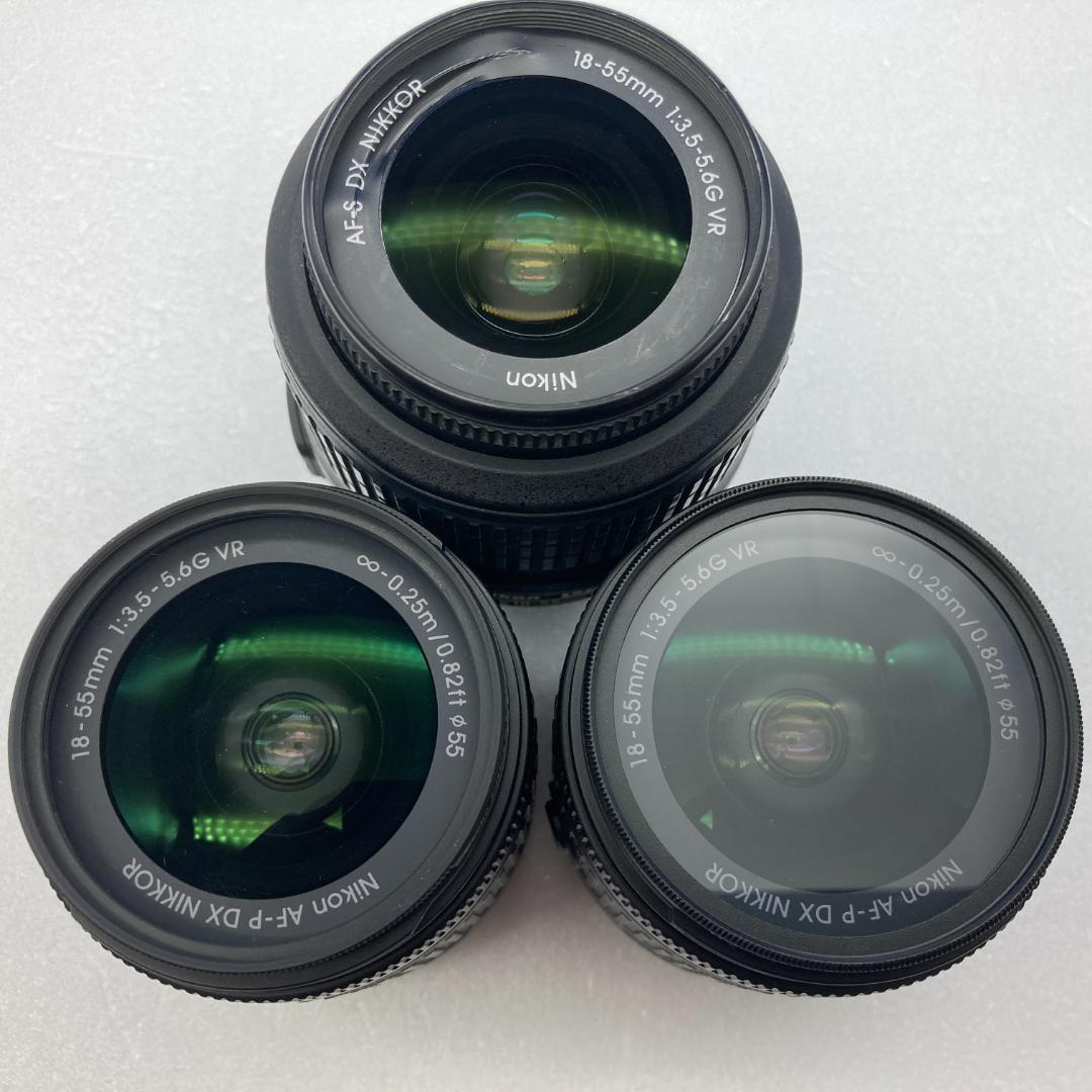 Nikon AF-P 18-55mm VR　AF-S 18-55mm VR