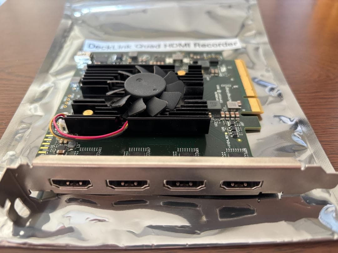 T*m様 Blackmagic DeckLink Quad HDMI Recor