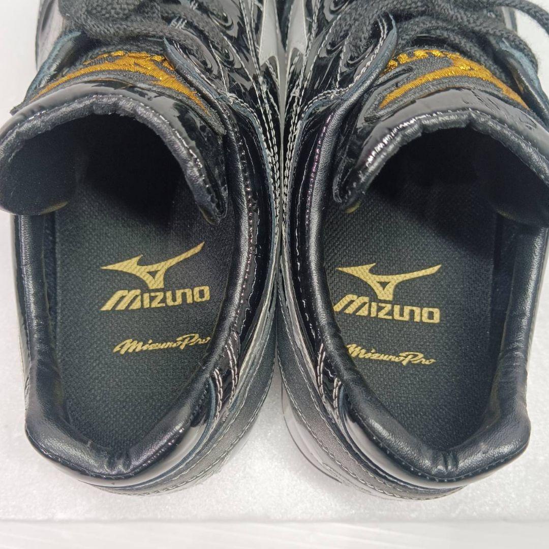 Mizuno Pro ミズノプロ 野球 スパイク プロ支給品 27.5cm 黒