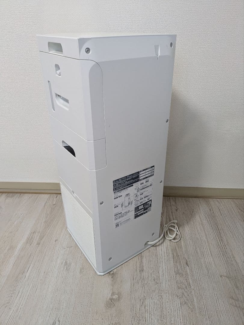 ダイキン加湿器 MCK40ZW ホワイト 空気清浄機 タッチ式