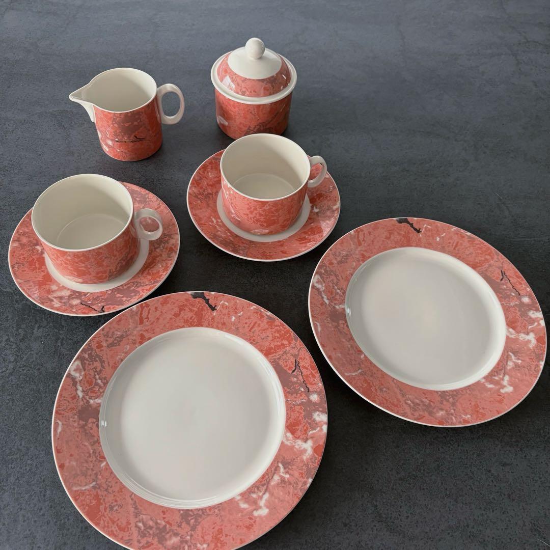 Villeroy & Boch Siena カップ&ソーサーとプレート 2セット