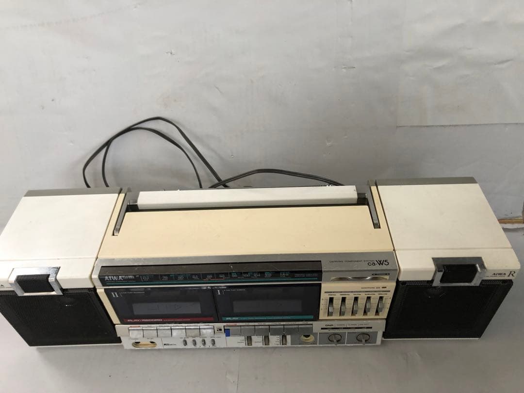 ビンテージ　AIWA CA-W5動作訳あり(I96)